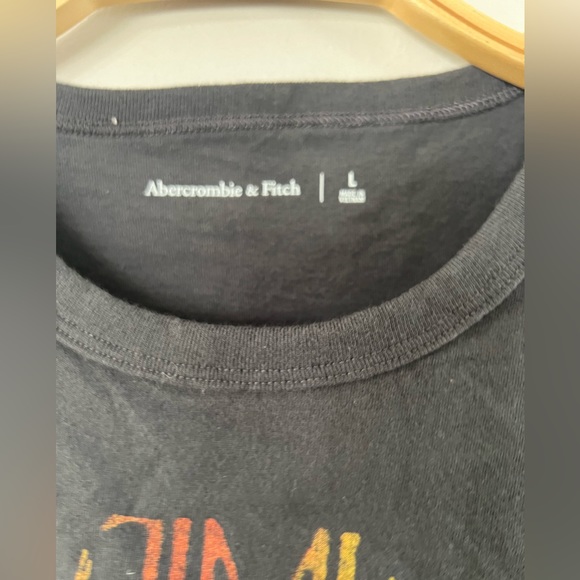 NEW ABERCROMBIE & FITCH 
Vol. 28 Short-Sleeve Jimi Hendrix Graphic Skimming Sz:L - Picture 6 of 8